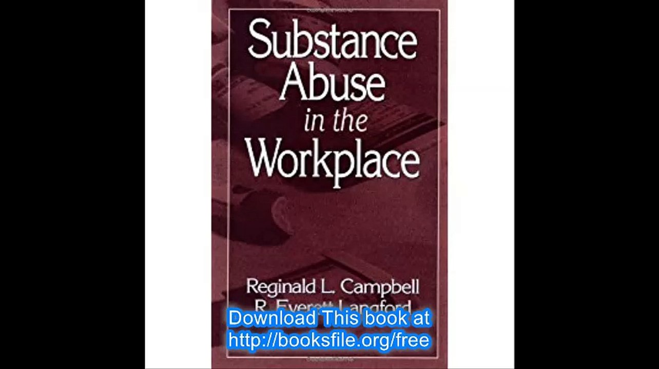 Substance Abuse in the Workplace
