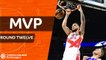 Turkish Airlines EuroLeague Regular Season Round 12 MVP: Vincent Poirier, Baskonia Vitoria Gasteiz