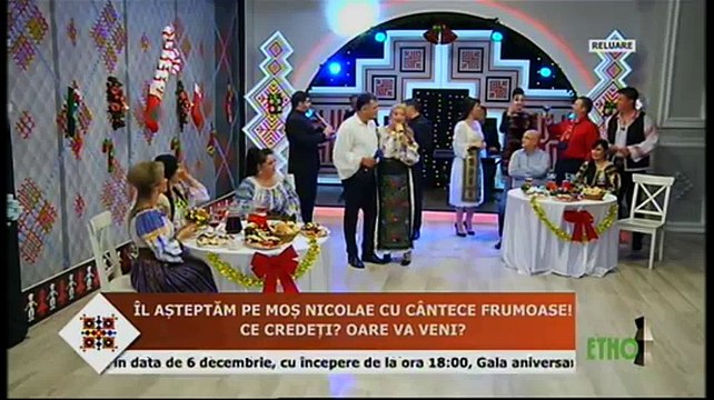 Ion Dragan si Viorica Chiurciu - Dulce-i dragostea pe fan cosit (Seara buna, dragi romani! - ETNO TV - 05.12.2017)