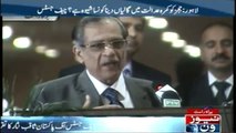 LAHORE: The Chief Justice of Pakistan Mian Saqib Nisar address in Seminar