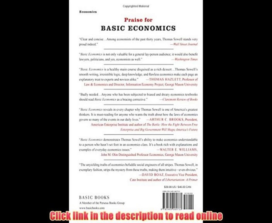 PDF Basic Economics PDF Free