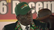 Emmerson Mnangagwa addresses party congress