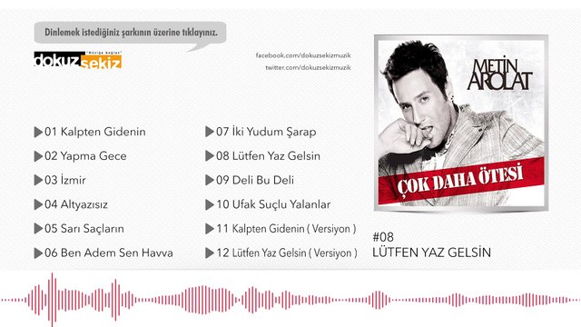 Metin Arolat - Lütfen Yaz Gelsin (Official Audio)