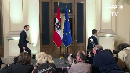 Autriche: accord de gouvernement entre droite et extrême-droite