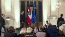 Autriche: accord de gouvernement entre droite et extrême-droite