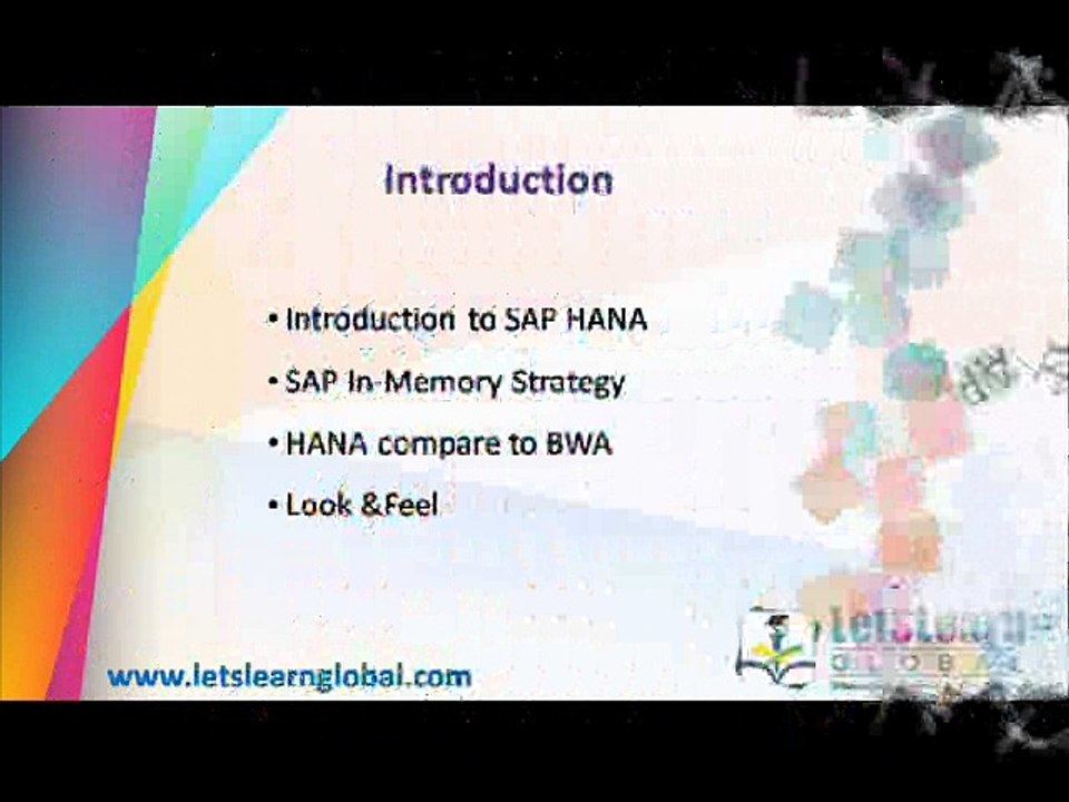 SAP HANA ONLINE | CLASSROOM TRAINING