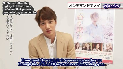 [ENG] 171212 WWW LINE - Spring Has Come Interview 1 - eks0 KAI [acc2v]