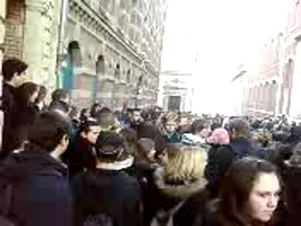 Blocus devant fenelon