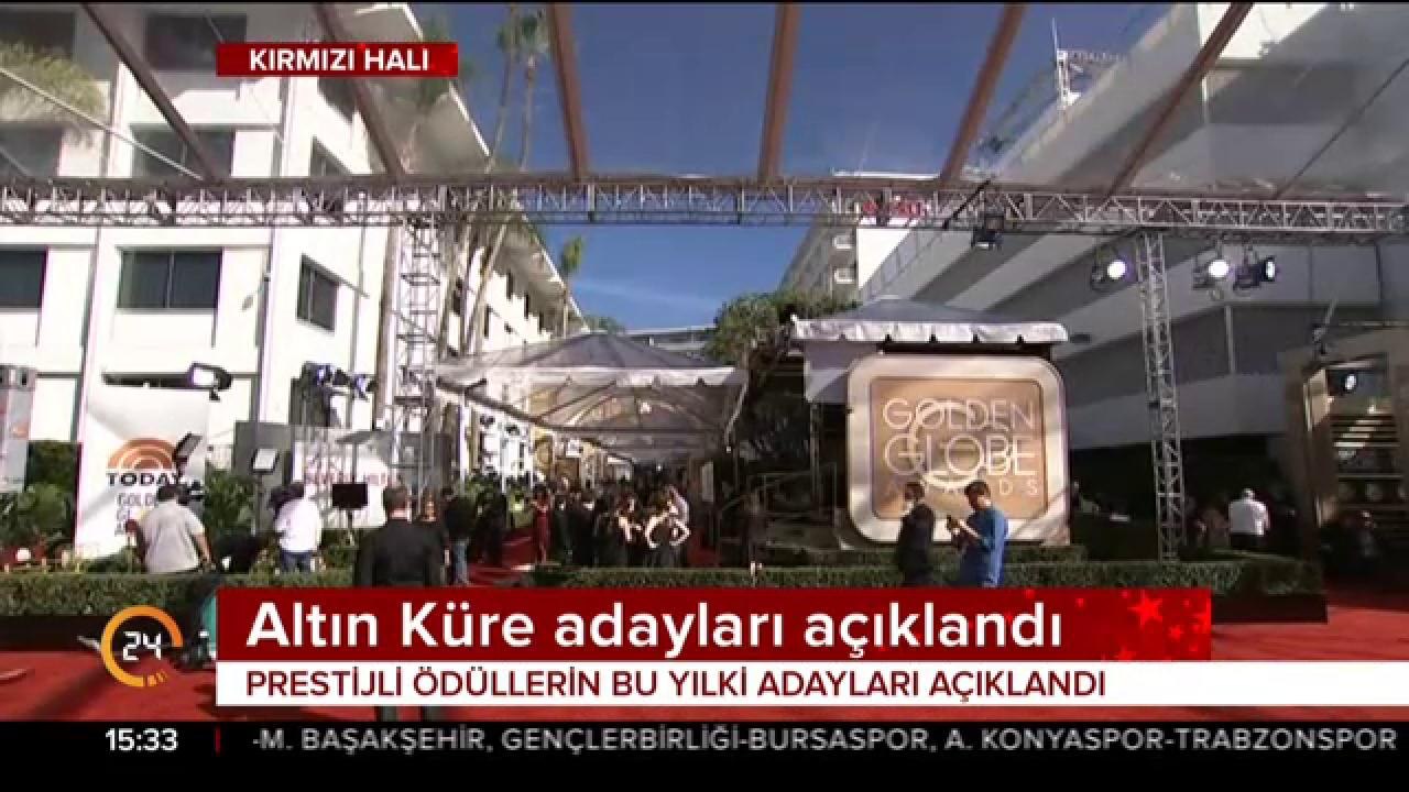 Altın Küre adayları açıklandı