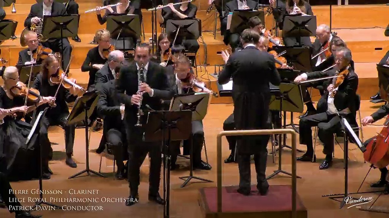 Pierre Genisson plays Tanguy Clarinet Concerto (teaser) - Liège Royal Philharmonic Orchestra -