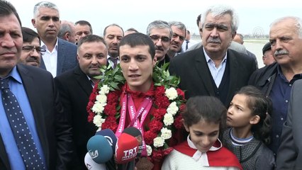 'Memleketimde coşkuyla karşılanmaktan gurur duydum' - KAHRAMANMARAŞ