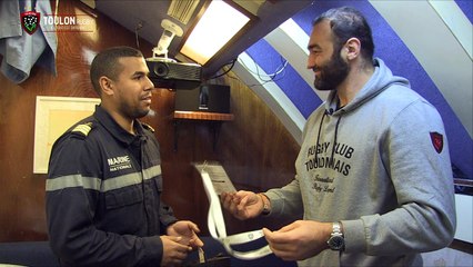 Calendrier de l'avent J16 : Mamuka Gorgodze rend visite à un sous-marinier