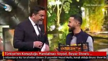 Türkiye'nin konuştuğu Bursalı mandalinacı, Beyaz Show'u salladı