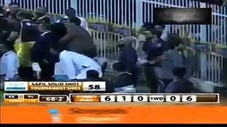 T10 Cricket League: Fastest fifty by Shoaib Malik (21 balls)