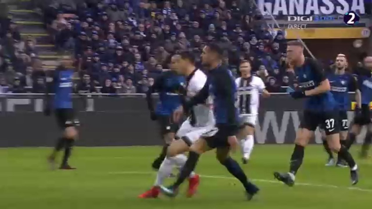 Kevin Lasagna Goal - Inter Milan 0-1 Udinese 16-12-2017