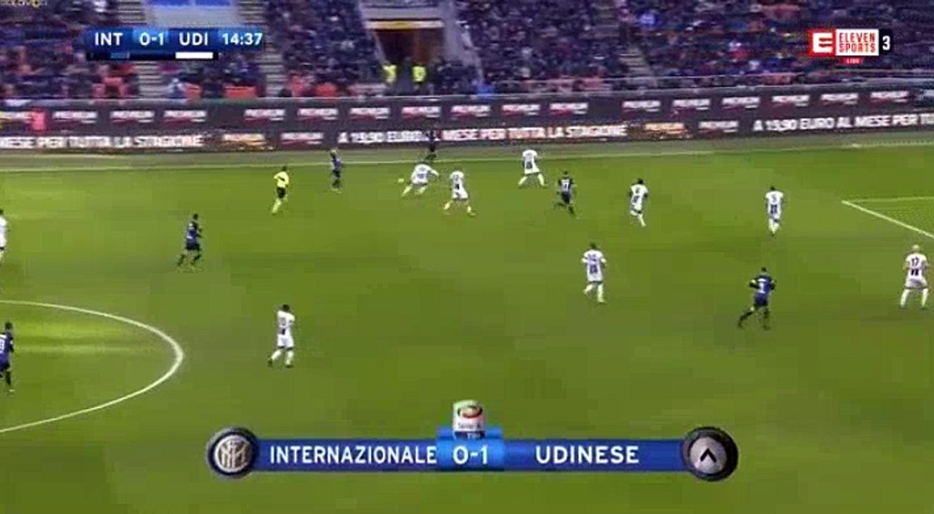 Mauro Icardi  Goal HD - Inter	1-1	Udinese 16.12.2017