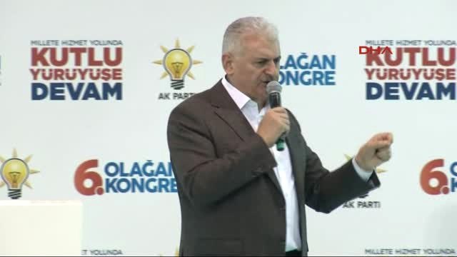 Ardahan-Başbakan Binali Yıldırım AK Parti Ardahan 6. Olağan İl Kongresinde Konuştu