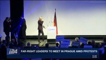 i24NEWS DESK | Far-Right leaders to meet in Prague amid protests | Saturday, December 16th 2017