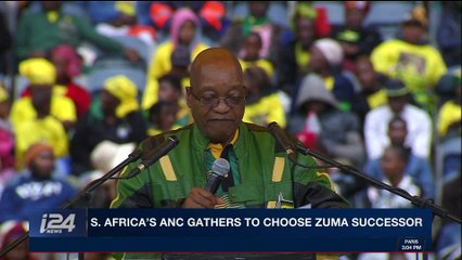 i24NEWS DESK | S. Africa's ANC gathers to choose Zuma successor | Saturday, December 16th 2017