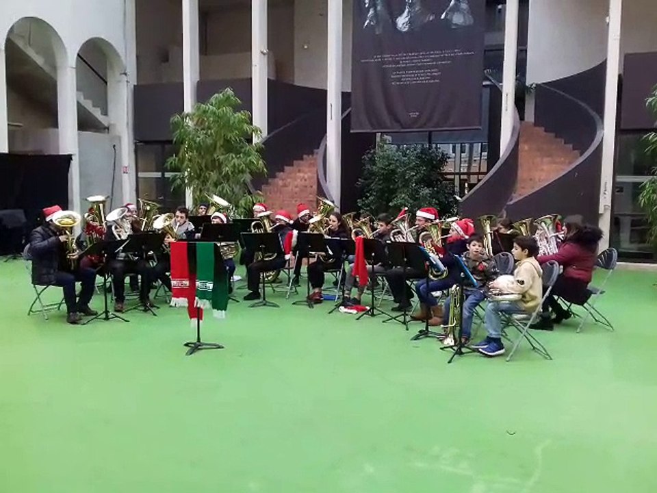 Concert Christmas tuba, à Mâcon