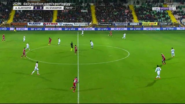 Thievy Bifouma Goal HD - Alanyaspor 0 - 1 Sivasspor - 16.12.2017 (Full Replay)