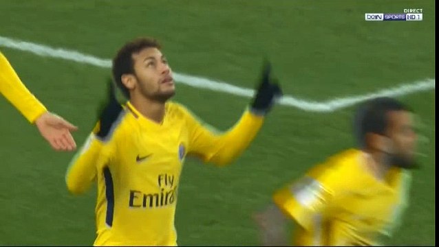 Neymar Goal HD Stade Rennais 0-1 Paris Saint-Germain 16.12.2017