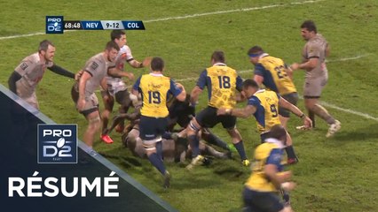 PRO D2 - Résumé Nevers-Colomiers: 16-12 - J16 - Saison 2017/2018