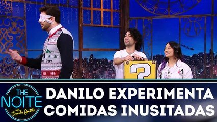 Danilo experimenta comidas inusitadas