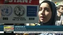 Venezuela se solidariza con Palestina ante agresión de EE.UU.