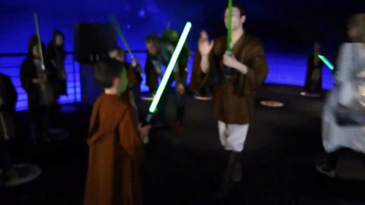 Formation de jedi a disneyland