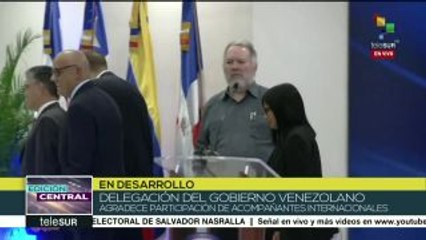 Acompañantes reconocen avances en diálogos de Venezuela