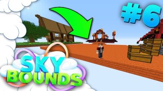 HOW TO BUILD A HOUSE --SUPER EASY-- - SKYBOUNDS ISLAND #6 (Minecraft SkyBlock SMP)