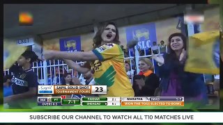 Maratha Arabians vs Pakhtoons _ Highlights of 2nd match T10 Cricket League 2017