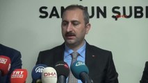 Samsun Adalet Bakanı Gül, Samsun'da