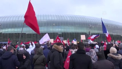 Filistin'in Başkenti Kudüs'e Destek" Gösterisi - Strazburg