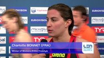 European Short Course Swimming Championships Copenhagen 2017 - Charlotte BONNET Winner of Womens 200m Freestyle