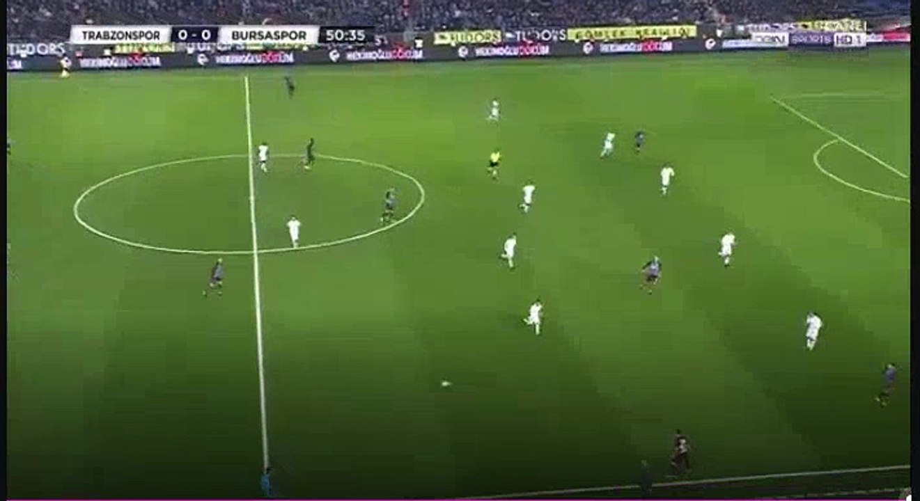 Yusuf Yazici  Goal HD - Trabzonspor	1-0	Bursaspor 16.12.2017