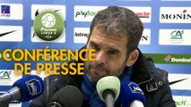 Conférence de presse Châteauroux - US Orléans (0-0) : Jean-Luc VASSEUR (LBC) - Didier OLLE-NICOLLE (USO) - 2017/2018