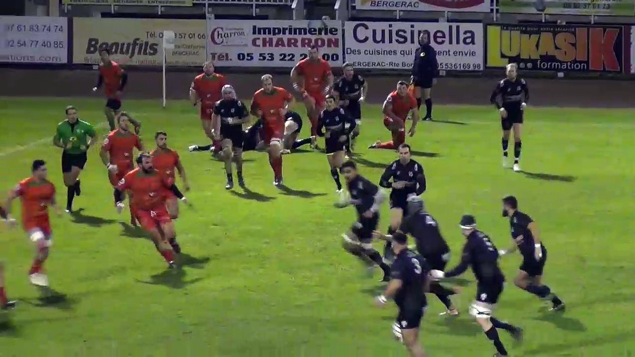 Essai de Ouchène - Bergerac vs St Sulpice sur Lèze
