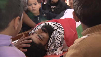 غزة تشيّع الشهيد إبراهيم أبو ثريا