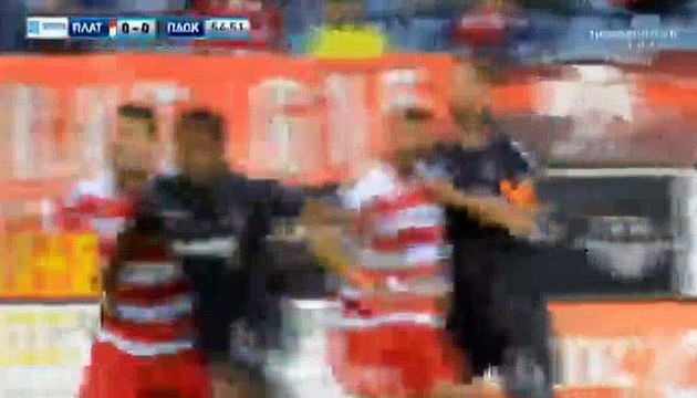 Stelios Malezas Goal HD - Platanias FC	0-1	PAOK 16.12.2017