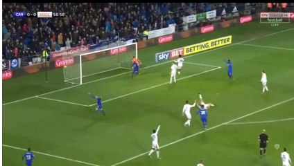 Bamba S.  Goal HD - Cardiff	1-0	Hull City 16.12.2017