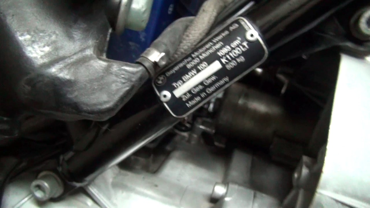 BMW K1100LT - Knacken aus dem Motor