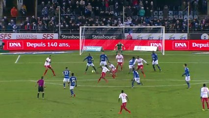 Max Gradel Goal HD  Strasbourg 1-1 Toulouse 16.12.2017