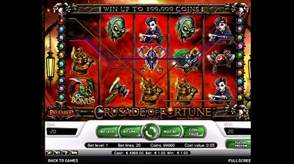 Игровой аппарат Crusade of fortune от казино Вулкан