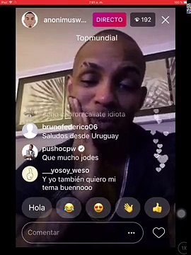 Anonimus y Pusho Se burla De Cosculluela y kendo En Live anonimus habla De almighty y de Anuel AA