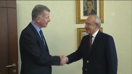 Kılıçdaroğlu, İngiltere'nin Ankara Büyükelçisi Moore'u Kabul Etti