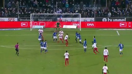 But Max Gradel Strasbourg 1-1 Toulouse