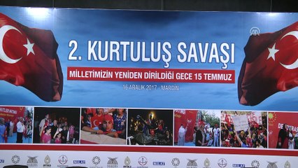 '2. Kurtuluş Savaşı Milletimizin Yeniden Dirildiği Gece 15 Temmuz' paneli - MARDİN