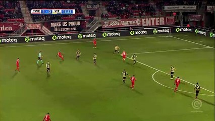 Fredrik Jensen Goal HD - Twente	1-0	Vitesse 16.12.2017
